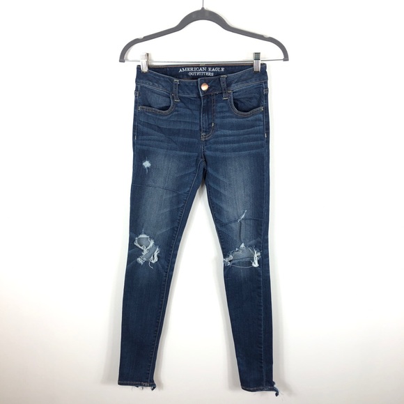 American Eagle Outfitters Denim - American Eagle Outfitters Distressed Jeggings